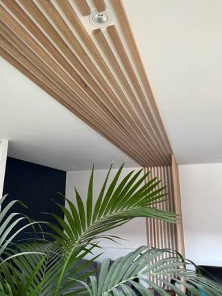 Séparation menuisée sur-mesure dans un appartement rénové - Nantes 44