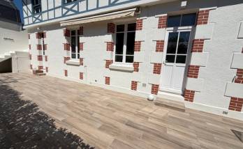 La terrasse carrelée