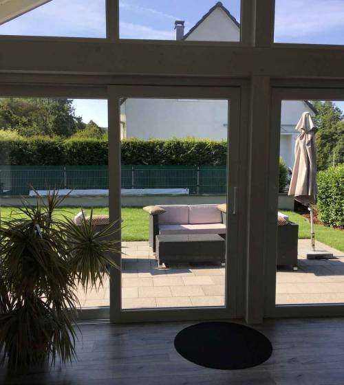 Baies vitrées levant coulissant à Saint Louis