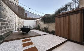 Rénovation d'un appartement avec jardin aux Chartrons 