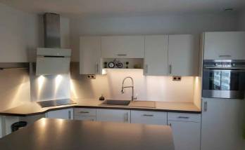 Rénovation d'une cuisine américaine à Caen