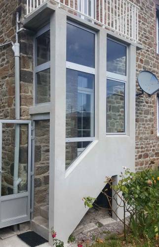 Rénovation d'une "véranda" à Saint-Malo