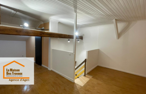 Aménagement complet des combles entre Agen et Aiguillon, avec création d’un espace chaleureux et lumineux, isolé et optimisé jusqu’au moindre détail.