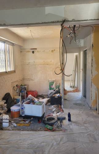Avancement travaux cuisine