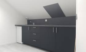 Après travaux : Aménagement cuisine