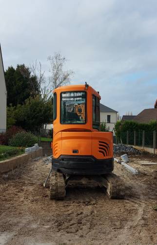 Terrassement en cours