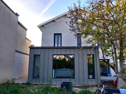 Extension Maison à Lyon - Bron - Extension terminée
