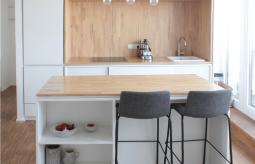 Rénovation complète d'une petite cuisine