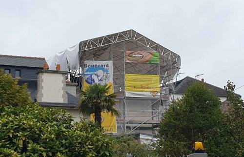 Sur-élévation d'une maison à Dinard