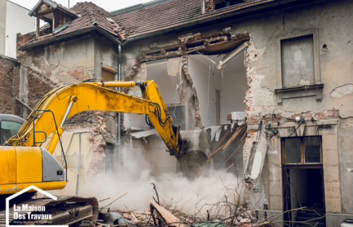 Travaux de démolition