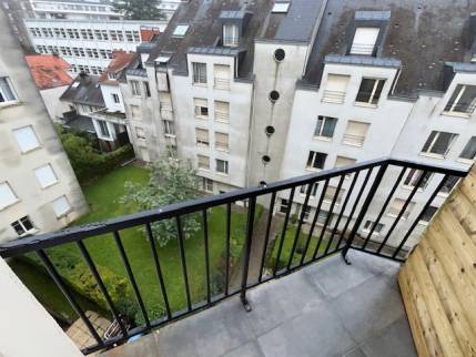 Balcon d'appartement rénové - Nantes 44