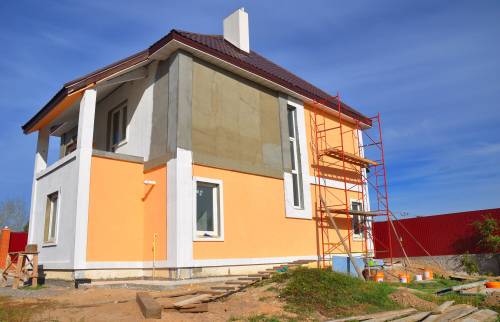 Cherbourg : ravalement de façade dans une maison