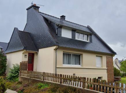 Travaux de Ravalement par application d'enduit à Lannion