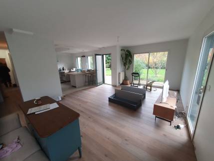 Revêtement de sol terminé