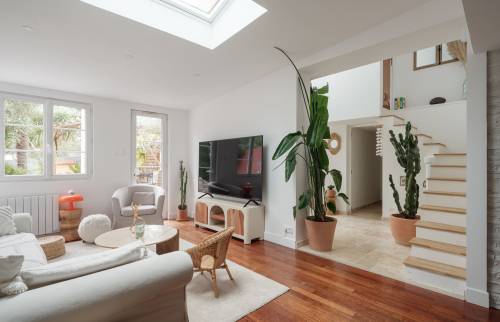 Surélévation d’une maison à Vertou (44120)- salon