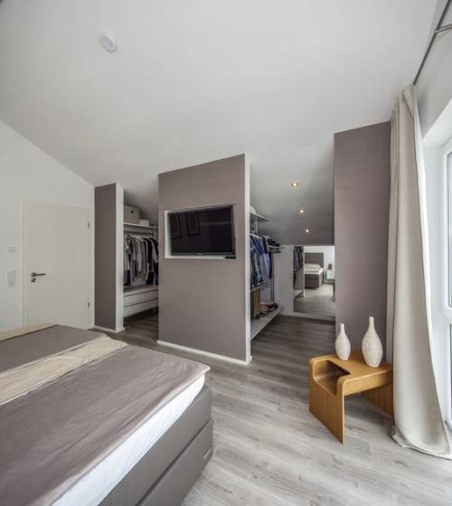 Magnifique et moderne chambre parentale sur combles