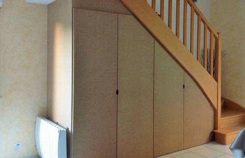 Placard avant finition