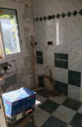 Dépose des meubles