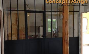 Verrière avec porte à VINEUIL (41)