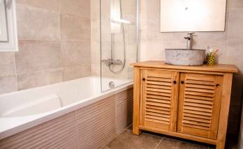 Salle de bains terminée