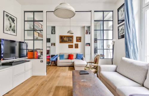 Rénovation d'un appartement d'exception à Saint Cloud