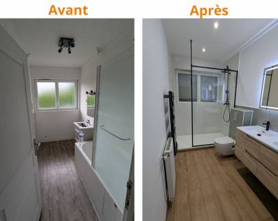 rénovation sdb Olivet