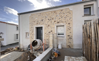 Rénovation d'une maison à Château-Thébaud - façade