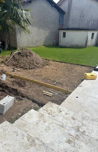 Rénovation de jardin à Rhône