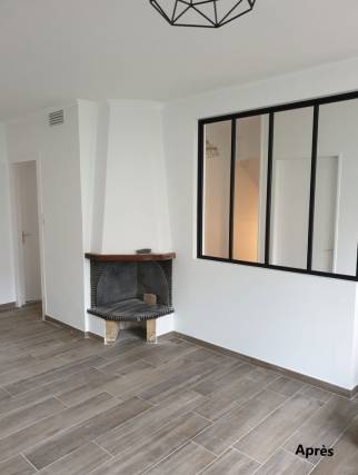 Pose de verrière dans salon Orléans Sud