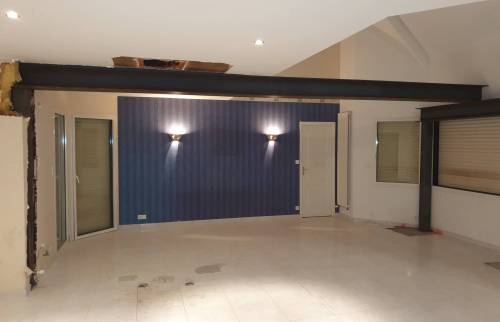 Travaux en cours – Aménagement et transformation de la maison à Bruz