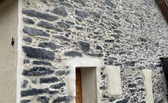 Chantier terminé : Rénovation de façade avec pierres apparentes