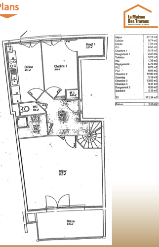 plan avant travaux