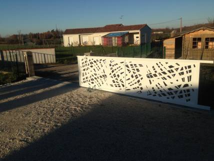 Photo portails blancs Arras