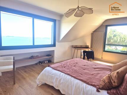 Rénovation d’une maison, vue mer, à côté de Saint-Jacut-de-la-Mer