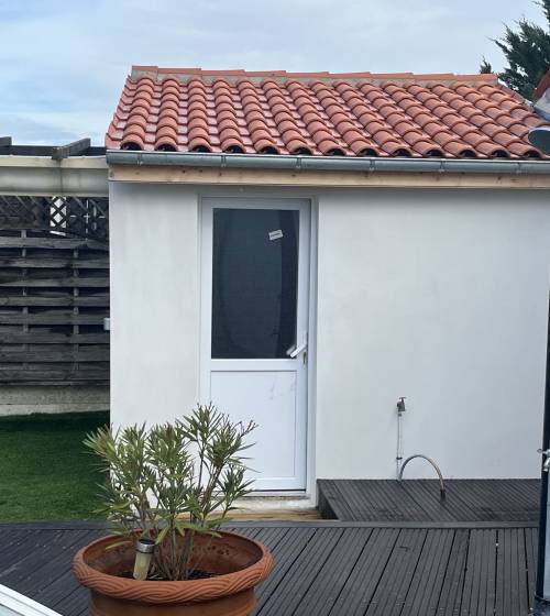 réfection maçonnerie et électricité local piscine