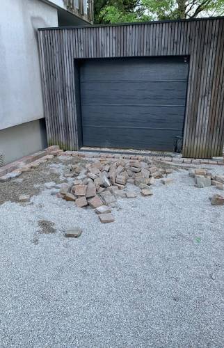 Rénovation allée garage Claix
