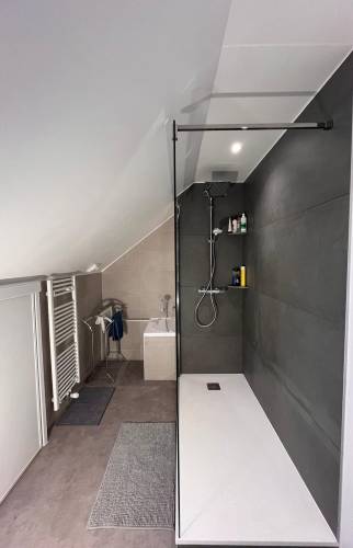 Douche à l'italienne