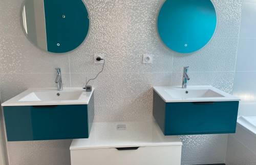 Rénovation d'une salle de bains à Bouguenais
