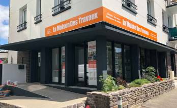 Pose enseigne commerciale La Maison Des Travaux - Lorient (56100)