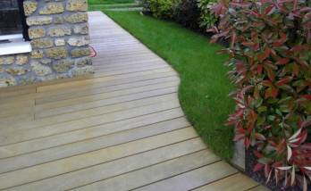Terrasse en bois composite