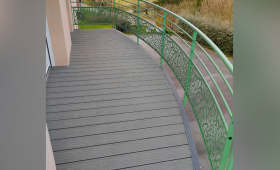 Rénovation d'un balcon avec agrandissement