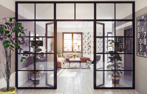 Décoration d’une maison avec une porte-verrière près de Landerneau (29) photo d'illustration