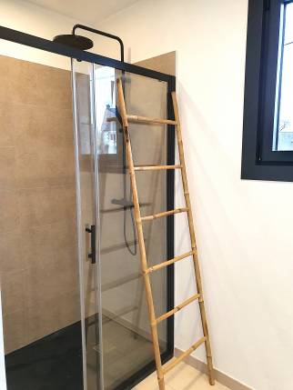 rénovation salle de douche à Quévert