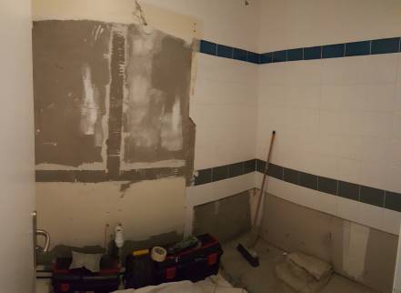 Rénovation Salle de Bain - Lyon 3 - Salle de Bain travaux en cours