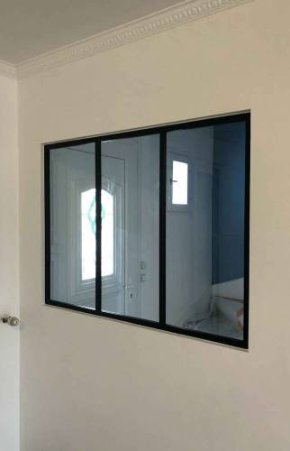 Pose verrière en aluminium noir - Quéven (56530)