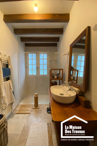 Transformation complète d'une salle de bain à Pénestin (56760)