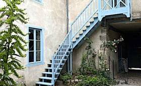 Remplacement d'un escalier extérieur ancien à Saint-Malo