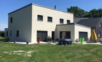 Terrasse béton à Royan.