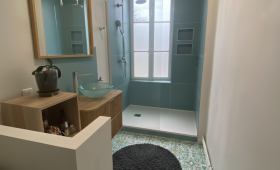 Rénovation de salle d'eau à Cognac 