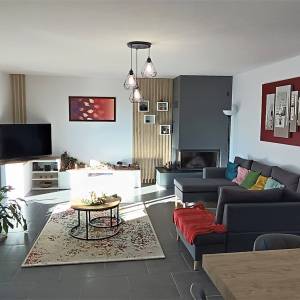 Aménagement Entrée Salon et Salle à manger - Valérie DAVID - La Maison Des Architectes